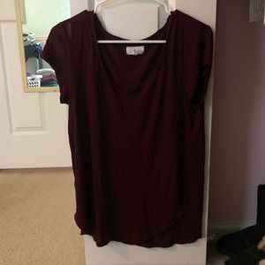 scoop neck t-shirt!!